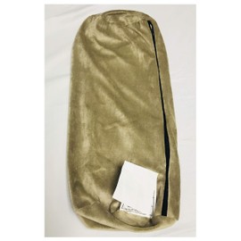 Therapistâs Choice Jackson Roll Zip on Pillowcase (Pillow case only, Does not Include The Pillow) (Brown Velour)