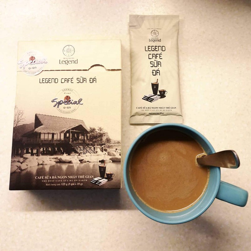 TRUNG NGUYÊN LEGEND Cafe SUA DA Instant Coffee Single Served