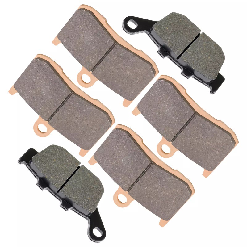 Caltric Front & Rear Brake Pads for Triumph Daytona 675