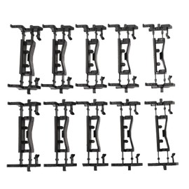 10 Pcs Roof Moulding Drip Rail Clip MN142343 Roof Support Trim Clip Retainer Replacement for Mitsubishi Lancer EVO Outlander Sport