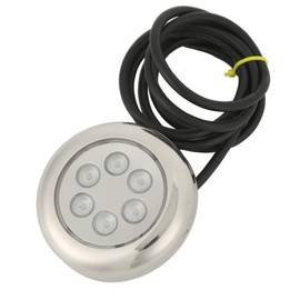 KIMISS LED Underwater Light Marine Boat IP68 Mount Energy Saving 12V‑24VDC for Yacht (RGBW)