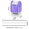 Miseyo Dashed Handwriting Lines Practice Roller Stamp,Self-Inking Line Rolling Stamps