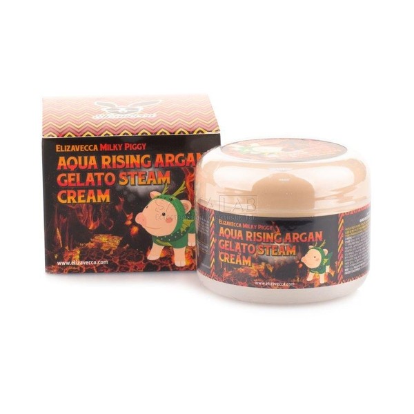Elizavecca Milky Piggy Aqua Rising Steam Filler Moisture Cream, 3.4 Ounce