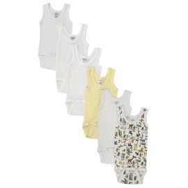 UD_Unisex Baby 6 Pc Onezies And Tank Tops Nc_0497nb