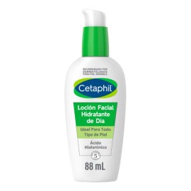 Loción Facial Hidratante Día Ácido Hialurónico 88ml Cetaphil