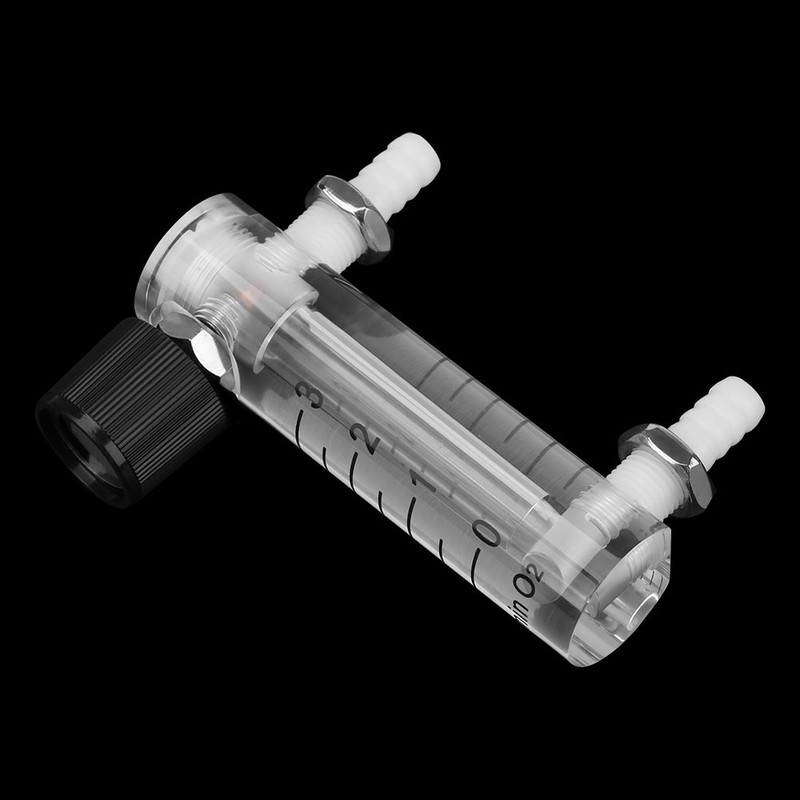 0-3LPM Acrylic Air Oxygen Meter Lpm Meter Gas Flowmeter with