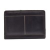Real Leather Folio Bag A4 Document Tablet Underarm Clutch Portfolio