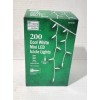 Home Accents Holiday 200 Cool White Mini LED Icicle Lights