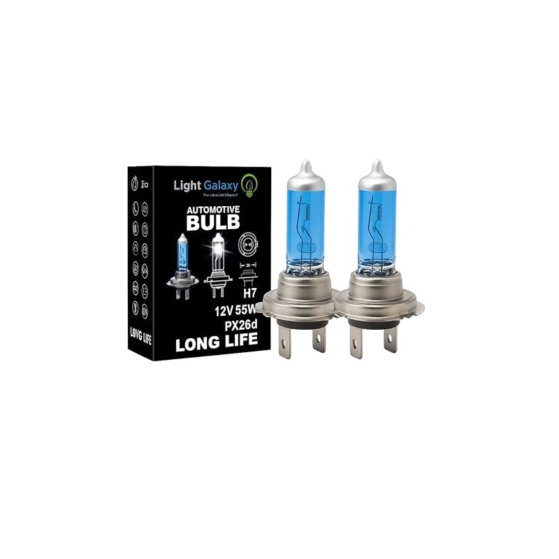 Light Galaxy ... Ihr Lichtlieferant 2x H7 Halogen Lampe Auto