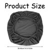 Luckious Black Waterproof Office Chair Cover,Stretch Chair Cover Protector,Removable Washable