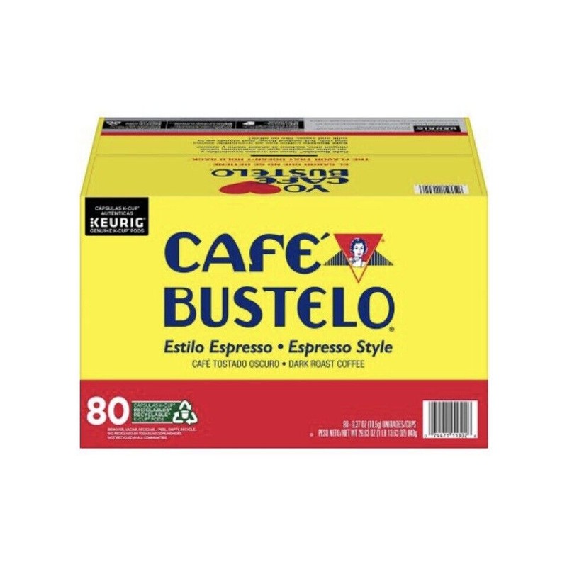 Café Bustelo Coffee K-Cups, Espresso Style Dark Roast (80 ct.)*