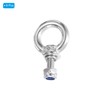PATIKIL M4 x 10mm Lifting Shoulder Eye Bolts Set of