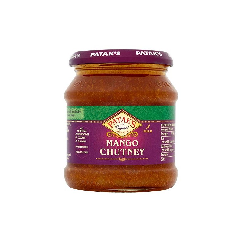 Patak's Mango Chutney, 340 Grams