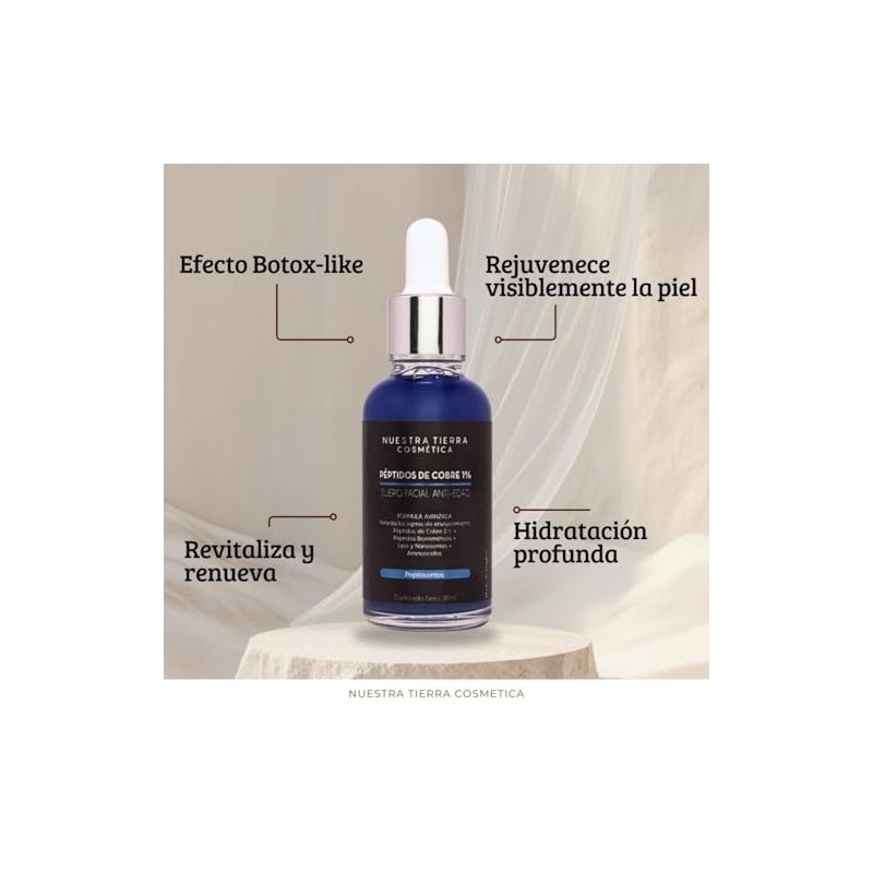 Peptidos De Cobre Suero Facial