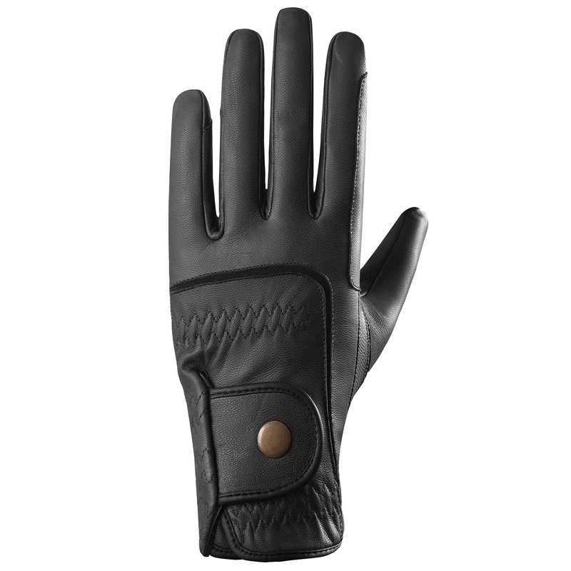 AFE Kids Genuine Leather Horse Riding Gloves Childrens Dublin Track
