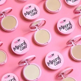 Pink Up, Polvo Mineral, Larga Duración, Cobertura Completa