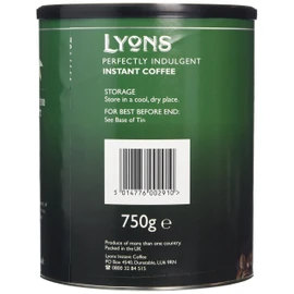 Lyons Rich Roast Coffee Granules 750 g (Pack of 1)
