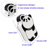 Pandaonly 9 Packs Whiteboard Rubber Mini,Panda Animal Shaped Magnetic Whiteboard