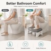 Toilet Foot Stool for Bathroom Posture – Anti-Slip Squatting Aid