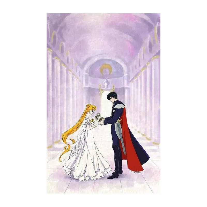 Dtup Anillo De Colección Sailor Moon Mamoru To Usagi Angel