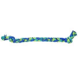 ZEUS K9 Fitness Dog Toys by ZEUS Rope & TPR Braided Bone, Dog Rope Toy for Chewers (Color May Vary)