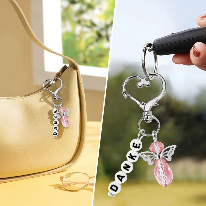 Annickee Guardian Angel Pendant 20 Sets Wedding Favours with Organza