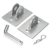 Enhanced Floating Dock Connector Hinge Kit – Hot Galvanized Carbon