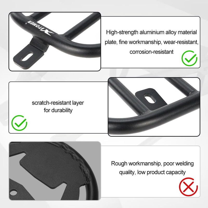 Xitomer Rear Rack Compatible with Eliminator 500 2024-2025 Eliminator 500
