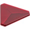 Pendant Reflector Triangles, Pack of 2, in Red, for Gluing,