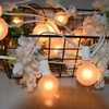 25 Pack G40 Frosted White Light Bulbs Replacement, 1.5 Inch