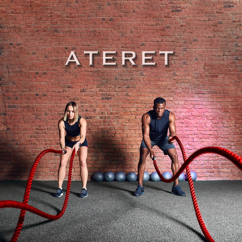 ATERET Twisted 3-Strand Red Polypropylene Rope Monofilament I 3/8" x