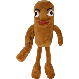 CREAJOY Italian Sahur Brainrot Toys, 14in Adorable Tung Tung Tung Sahur Plush Toys, Cute Italian Sahur Brainrot Teddy Stuffed Toys Gifts for Boys Girls Kids (Wooden Stick)