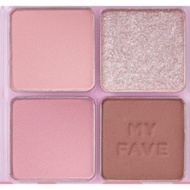 Holika Holika My Fave Eyeshadow Palette (Hazel) (6.5g), Dreamy, 1 piece / 홀리카홀리카 마이 페이브 아이섀도우 팔레트 (헤이즐) (6.5g), 드리미, 1개
