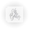 Oh Baby 783-H104 Stencil (3 inch)