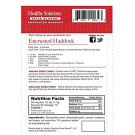 Healthy Solutions Spice Blends Encrusted Haddock