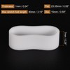 MECCANIXITY Silicone Rubber Bands Rings 100Pcs Non-Slip 15mm Dia 1mm