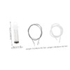 Mobestech 1set Car Drain Cleaning Kit Aquarium Brush and Tube