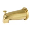 Kingston Brass K188E7 Showerscape Diverter Tub Spout with Flange, Brushed
