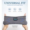 Enjoying Bluetooth Sleep Mask Headphones, Long Time Play Headphone Band