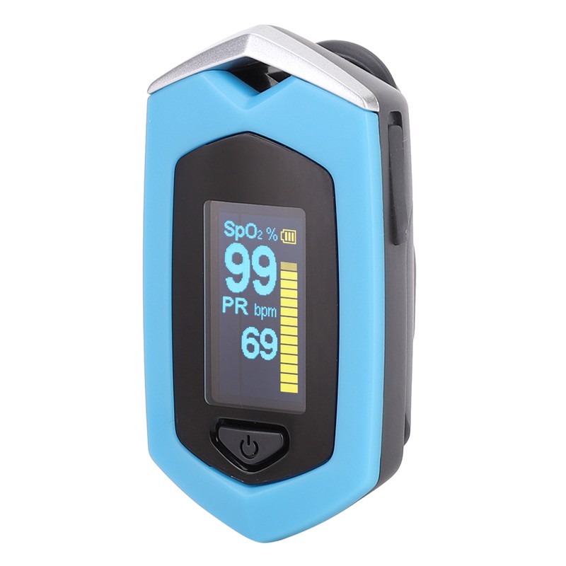 Portable Finger Pulse Oximeter Blood Oxygen Saturation Monitor SPO2 PR