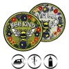BEE Kind Patch | Bees Iron-on Patch for All Fabrics