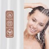 Felisa Waterproof Fabric Shower Curtain Liner with 6 Weighted Magnets,72