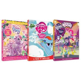 My Little Pony: Equestria Girls - Rainbow Rocks / Friendship Is Magic / The Princess Promenade / Dancing In The Clouds / The Runaway Rainbow / Friends Are Never Far Away
