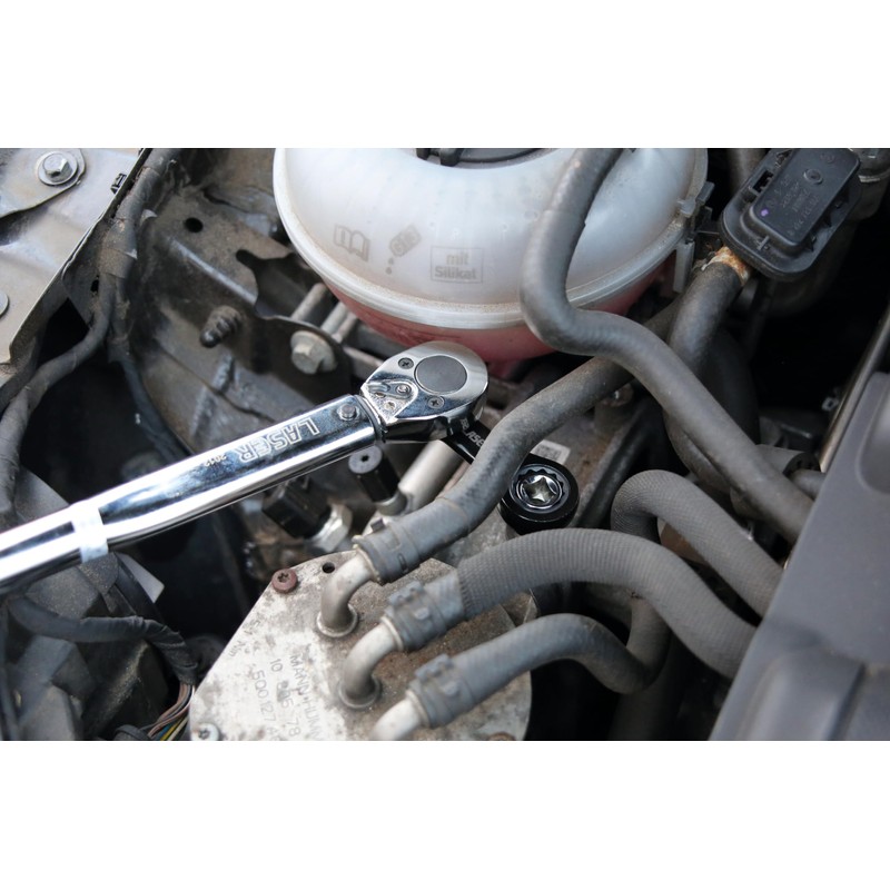 Laser 9138 Ratchet Torque Adapter with Shallow Insert Sockets 13pc