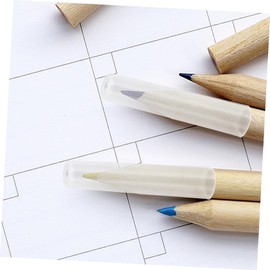 TEHAUX 2sets Cute Cartoon Pencil Toppers for Boys and Girls Wooden Pencil Protectors School Stationery Cap Covers Fun Extender Holders 10pcs*2