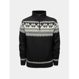 Brandit Norwegian Army Troyer Pullover Army Jumper Winter Outdoor Work Jumper, black