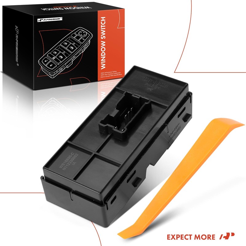 A-Premium Power Window Switch Compatible with Nissan Rogue 2014-2019, Sentra