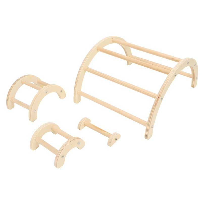 Chick Perch Paw Grinding Stable Structure Arch Shape Wooden Chicken