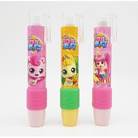 3 Count, Cute Catch Teenieping Eraser Set (Pen Style)