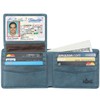 Wallet for Men-Genuine Leather RFID Blocking Bifold Stylish Wallet With